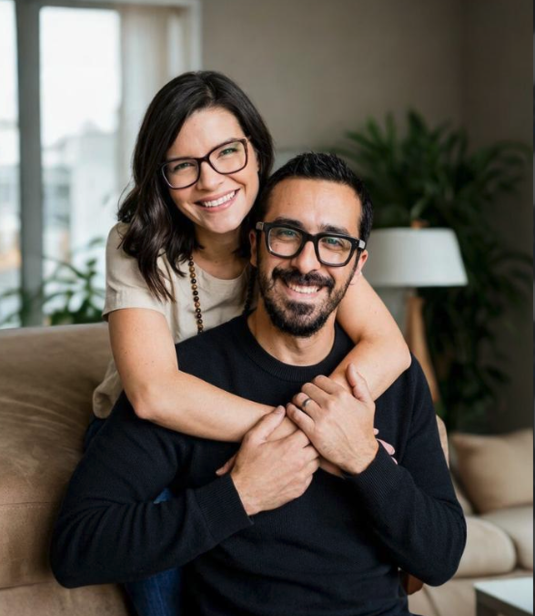 Dica y Mauro, facilitadores del Centro de Amor Consciente